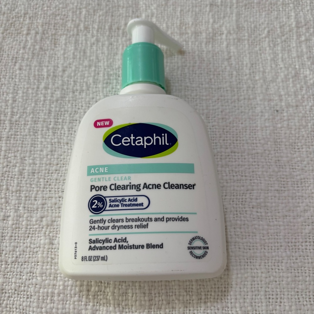 Cetaphil Gentle Clear Pore Clearing Acne Cleanser 2% Salicylic Acid 8oz NEW